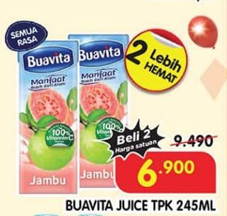 Promo Harga Buavita Fresh Juice All Variants 245 ml - Superindo