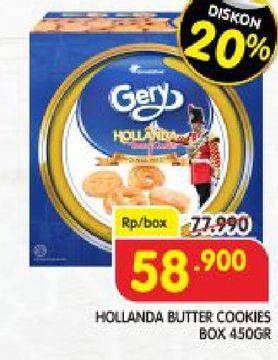 Promo Harga HOLLANDA Butter Cookies 450 gr - Superindo