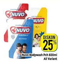 Promo Harga Nuvo Body Wash All Variants 825 ml - Hypermart