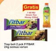 Promo Harga FITBAR Makanan Ringan Sehat All Variants 24 gr - Indomaret