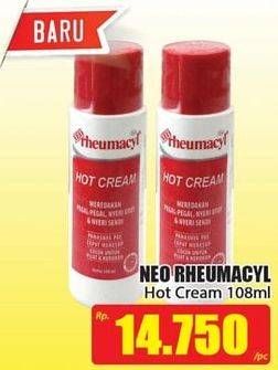 Promo Harga NEO RHEUMACYL Hot Cream 108 ml - Hari Hari