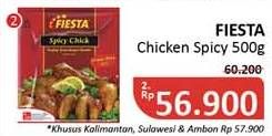 Promo Harga FIESTA Ayam Siap Masak Spicy Chick 500 gr - Alfamidi