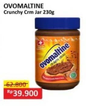 Promo Harga Ovomaltine Selai Crunchy Cream 230 gr - Alfamart