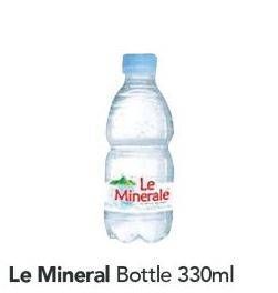 Promo Harga LE MINERALE Air Mineral 330 ml - Carrefour