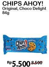 Promo Harga CHIPS AHOY Biskuit Chocolate Original, Choco Delight 84 gr - Alfamart