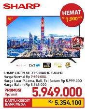 Promo Harga SHARP 2T-C50AD1i Full-HD 50"  - Carrefour