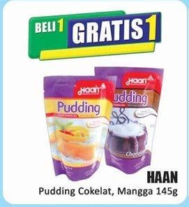 Promo Harga Haan Pudding Mango, Chocolate 145 gr - Hari Hari