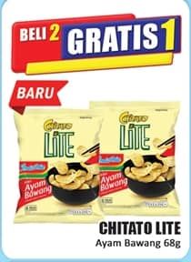 Promo Harga Chitato Lite Snack Potato Chips Ayam Bawang 68 gr - Hari Hari