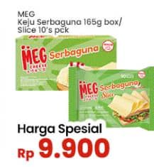 Promo Harga Meg Keju Serbaguna/Sebaguna Slice  - Indomaret