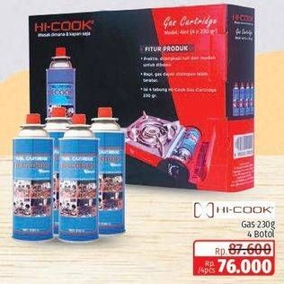 Promo Harga Hicook Tabung Gas (Gas Cartridge) 150 gr - Lotte Grosir
