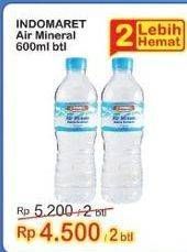 Promo Harga INDOMARET Air Mineral 600 ml - Indomaret