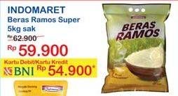 Promo Harga Indomaret Beras Ramos Super 5 kg - Indomaret