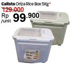 Promo Harga Rice Box Oryza 5 kg - Carrefour