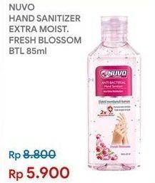 Promo Harga NUVO Hand Sanitizer Fresh Blossom 85 ml - Indomaret