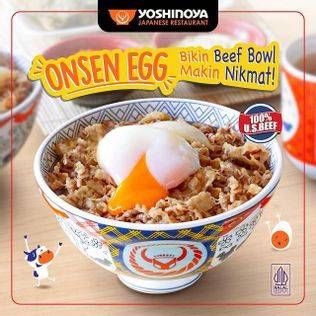 Promo Harga Yoshinoya Onsen Egg  - Yoshinoya