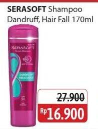 Promo Harga Serasoft Shampoo Anti Dandruff, Hairfall Treatment 170 ml - Alfamidi