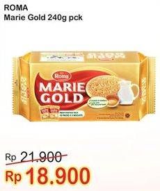 Promo Harga ROMA Marie Gold 240 gr - Indomaret