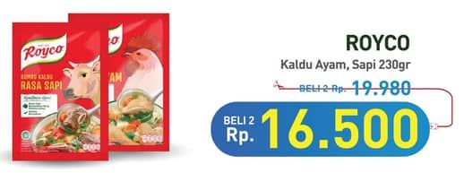 Promo Harga Royco Penyedap Rasa Sapi, Ayam 230 gr - Hypermart