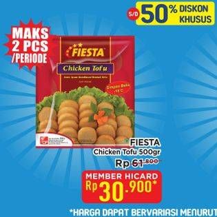 Promo Harga Fiesta Naget Chicken Tofu 500 gr - Hypermart