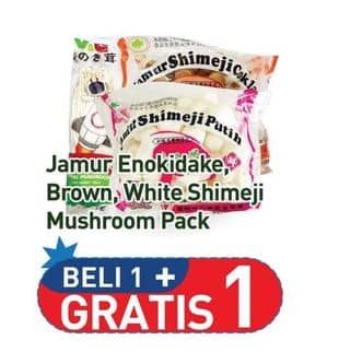 Promo Harga Jamur Shimeji/Enokidake  - Hypermart