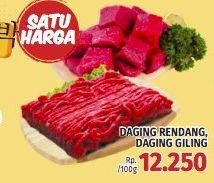 Promo Harga Daging Giling/Rendang  - LotteMart