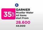 Promo Harga Garnier Micellar Water All Variants 50 ml - Watsons