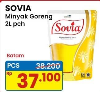 Promo Harga Sovia Minyak Goreng 2000 ml - Indomaret