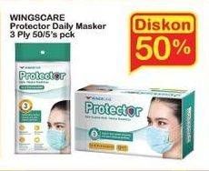 Promo Harga WINGS CARE Protector Daily Masker  - Indomaret