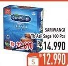 Promo Harga Sariwangi Teh Asli 100 pcs - Hypermart