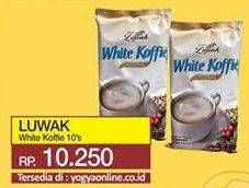 Promo Harga Luwak White Koffie 10 sachet - Yogya