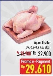 Promo Harga Ayam Broiler 800 gr - Hypermart