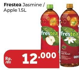 Promo Harga FRESTEA Minuman Teh Jasmine, Apel 1500 ml - Carrefour