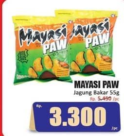 Promo Harga Mayasi Paw Roasted Corn 55 gr - Hari Hari