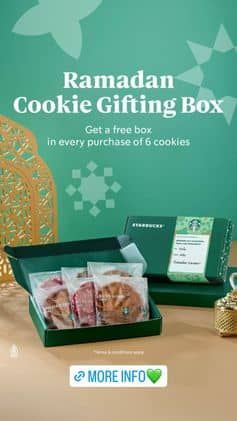 Promo Harga Ramadan Cookie Gifting Box  - Starbucks
