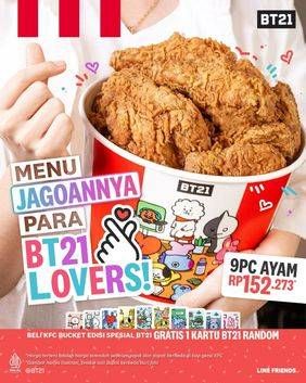 Promo Harga 9 pcs Ayam  - KFC
