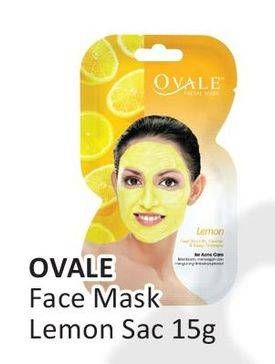 Promo Harga OVALE Facial Mask Lemon 15 gr - Alfamart