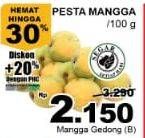 Promo Harga Mangga Gedong B per 100 gr - Giant