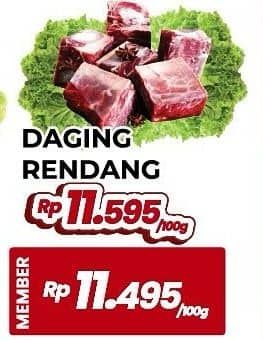 Promo Harga Daging Rendang Sapi per 100 gr - Yogya