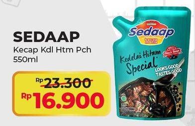 Promo Harga SEDAAP Kecap Manis Kedelai Hitam Special 550 ml - Alfamart