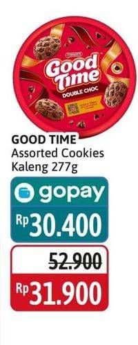 Promo Harga Good Time Chocochips Assorted Cookies Tin 277 gr - Alfamidi