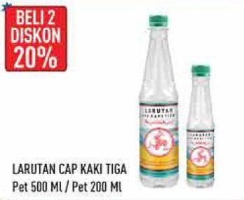Promo Harga CAP KAKI TIGA Larutan Penyegar per 2 botol 500 ml - Hypermart