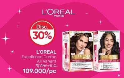 Promo Harga LOREAL Excellence Creme All Variants  - Guardian