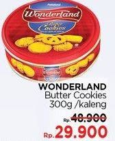 Promo Harga WONDERLAND Butter Cookies 300 gr - LotteMart