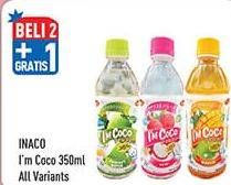 Promo Harga INACO Im Coco Drink All Variants 350 ml - Hypermart