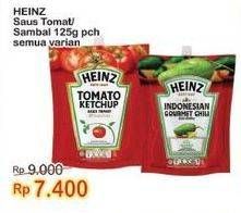 Promo Harga HEINZ Saus Tomat/ Sambal 125 g semua varian  - Indomaret