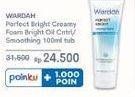 Promo Harga Wardah Perfect Bright Facial Foam Bright + Smoothing, Bright + Oil Control 100 ml - Indomaret
