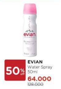 Promo Harga Evian Facial Spray 50 ml - Watsons