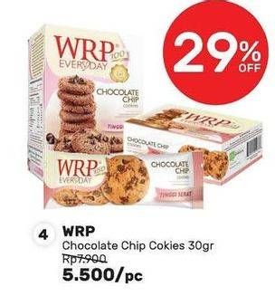 Promo Harga WRP Cookies 30 gr - Guardian