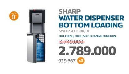 Sharp SWD-73 EHL  Diskon 25%, Harga Promo Rp2.789.000, Harga Normal Rp3.749.000, Cicilan Rp. 929.667 x 3