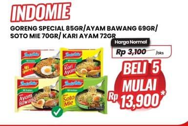 Promo Harga Indomie Mie Kuah/Goreng  - Carrefour